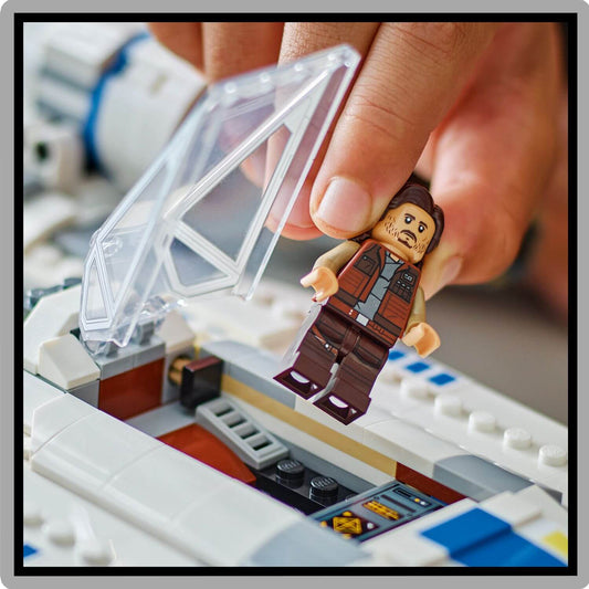 Curious Minds Toys & Games > Toys > Construction Toys > Interlocking Blocks > LEGO > LEGO Star Wars Lego Star Wars 75399 Rebel U-Wing Starfighter Playset for Ages 8 & Up