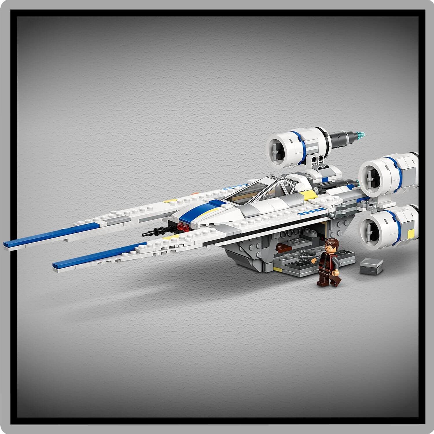 Curious Minds Toys & Games > Toys > Construction Toys > Interlocking Blocks > LEGO > LEGO Star Wars Lego Star Wars 75399 Rebel U-Wing Starfighter Playset for Ages 8 & Up
