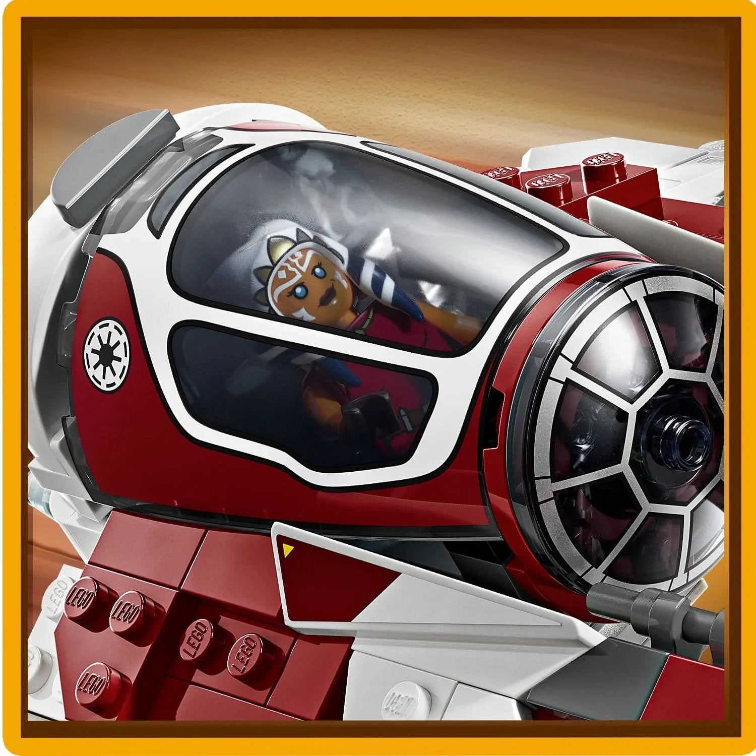 Curious Minds Toys & Games > Toys > Construction Toys > Interlocking Blocks > LEGO > LEGO Star Wars Lego Star Wars 75401 Ahsoka's Jedi Interceptor Playset for Ages 8 & Up