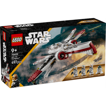 Curious Minds Toys & Games > Toys > Construction Toys > Interlocking Blocks > LEGO > LEGO Star Wars Lego Star Wars 75402 ARC-170 Starfighter Toy Playset for Ages 9 and Up