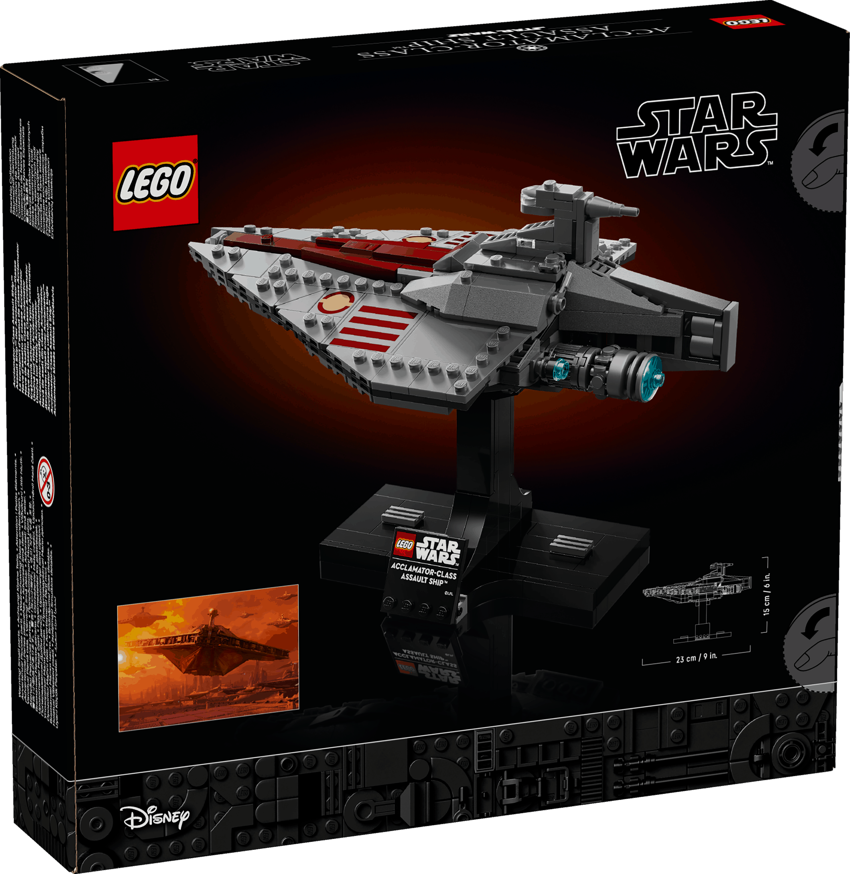 Curious Minds Toys & Games > Toys > Construction Toys > Interlocking Blocks > LEGO > LEGO Star Wars Lego Star Wars 75404 Acclamator-Class Assault Ship for Adults Ages 18+