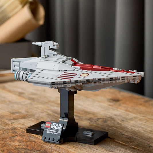 Curious Minds Toys & Games > Toys > Construction Toys > Interlocking Blocks > LEGO > LEGO Star Wars Lego Star Wars 75404 Acclamator-Class Assault Ship for Adults Ages 18+