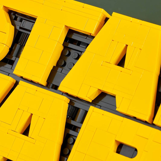 Curious Minds Toys & Games > Toys > Construction Toys > Interlocking Blocks > LEGO > LEGO Star Wars Lego Star Wars 75407 Brick-Built Star Wars Logo for Adults Ages 18+