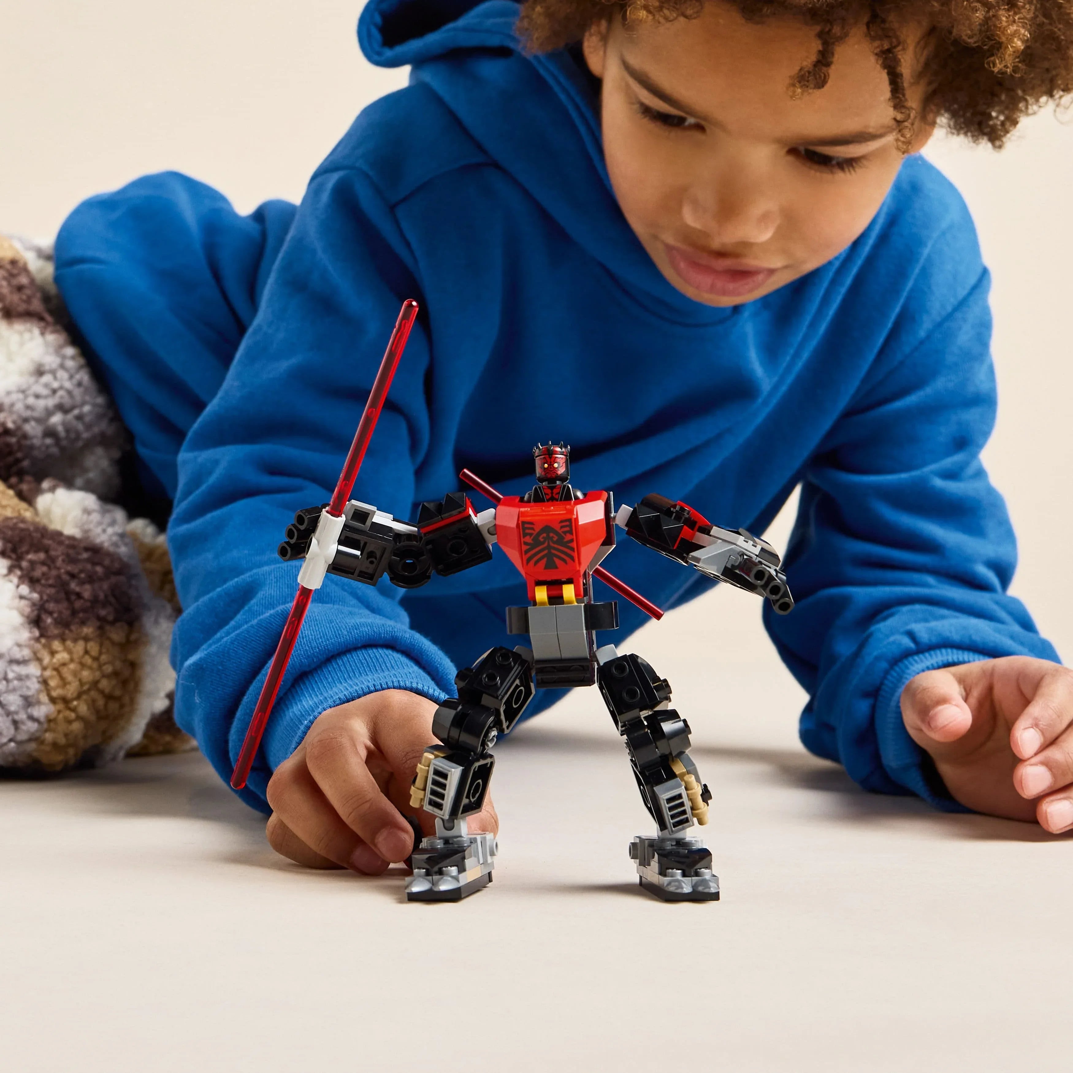 Curious Minds Toys & Games > Toys > Construction Toys > Interlocking Blocks > LEGO > LEGO Star Wars Lego Star Wars 75411 Darth Maul Mech Buildable Playset for Ages 6 & Up