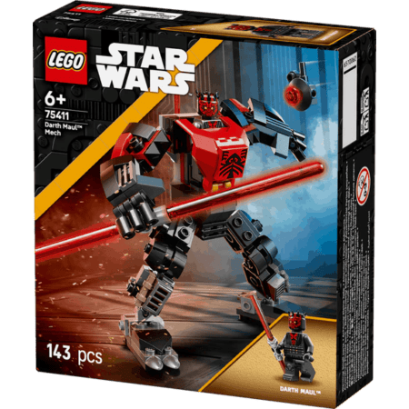 Curious Minds Toys & Games > Toys > Construction Toys > Interlocking Blocks > LEGO > LEGO Star Wars Lego Star Wars 75411 Darth Maul Mech Buildable Playset for Ages 6 & Up