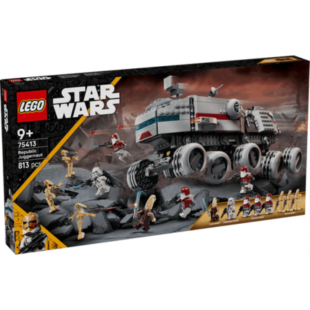 Curious Minds Toys & Games > Toys > Construction Toys > Interlocking Blocks > LEGO > LEGO Star Wars Lego Star Wars 75413 Republic Juggernaut Buildable Playset for Ages 9+