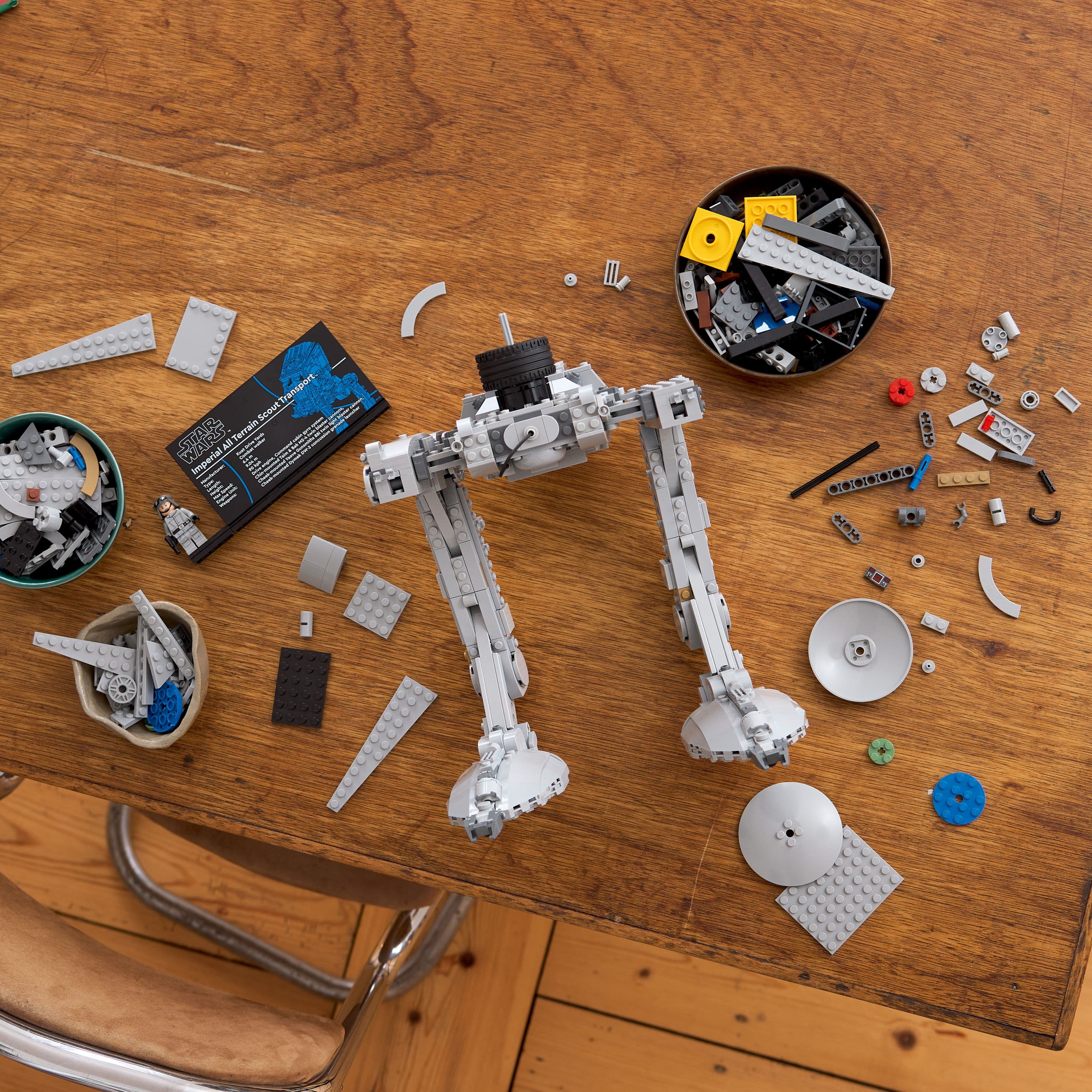 Curious Minds Toys & Games > Toys > Construction Toys > Interlocking Blocks > LEGO > LEGO Star Wars Lego Star Wars 75417 AT-ST Walker Buildable Collectable for Ages 18+