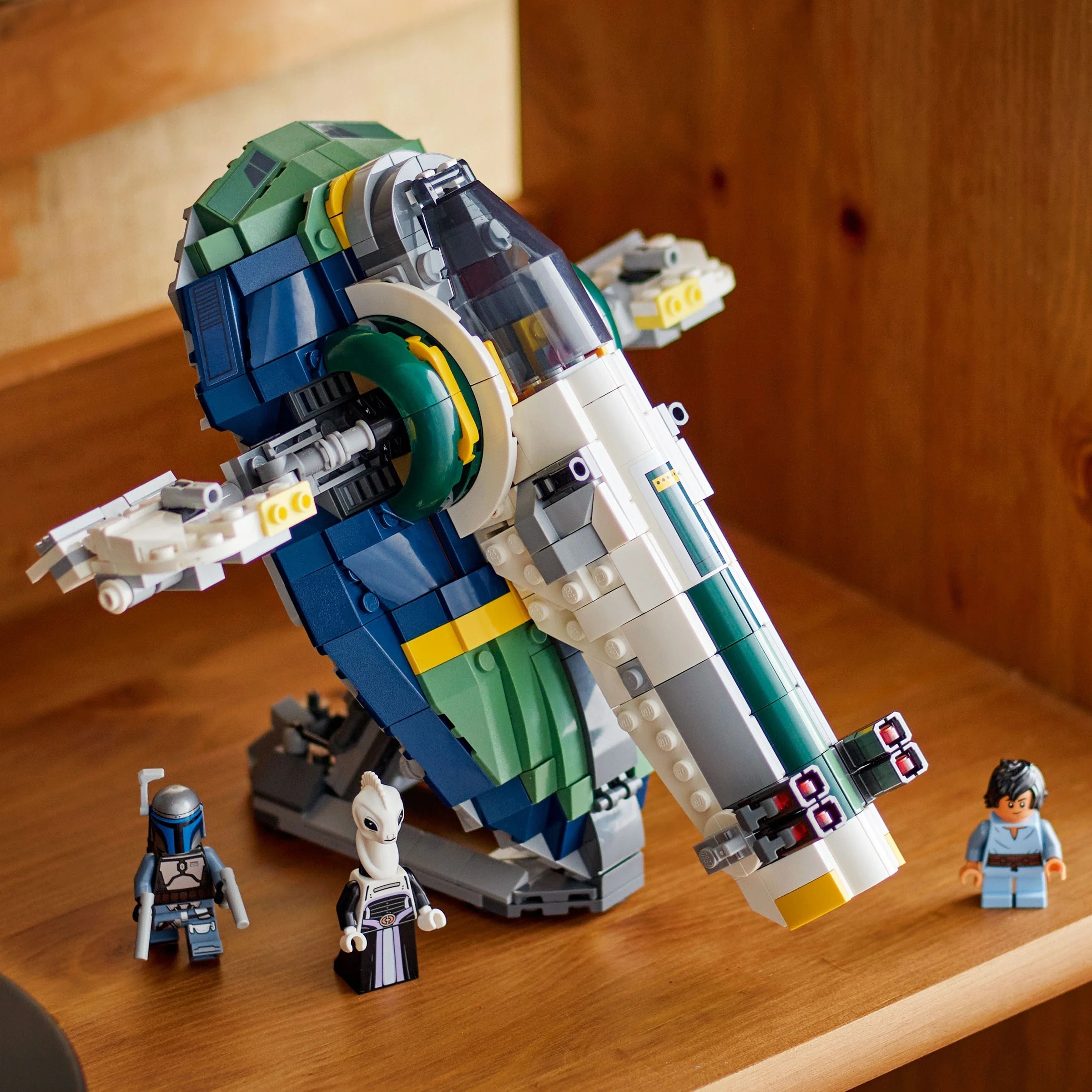 Curious Minds Toys & Games > Toys > Construction Toys > Interlocking Blocks > LEGO > LEGO Star Wars Lego Star Wars 75433 Jango Fett's Starship Buildable Playset for Ages 9+