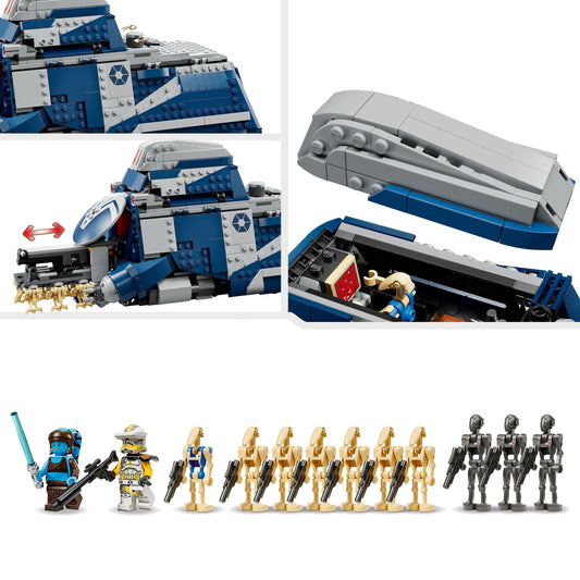 Curious Minds Toys & Games > Toys > Construction Toys > Interlocking Blocks > LEGO > LEGO Star Wars Lego Star Wars 75435 Battle of Felucia Separatist MTT for Ages 9 & Up