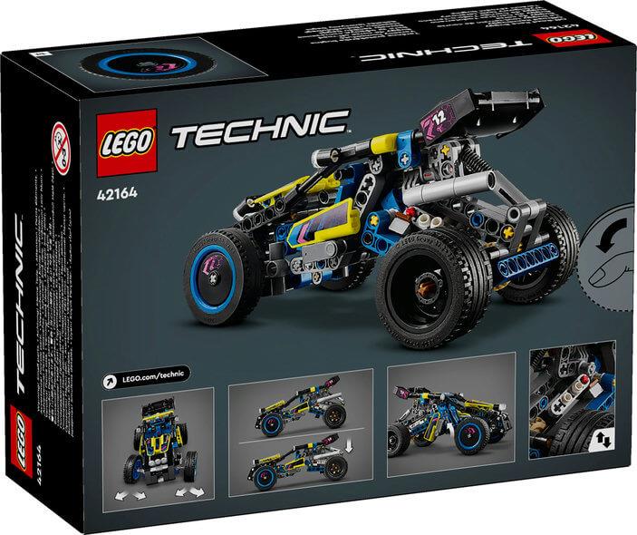 Curious Minds Toys & Games > Toys > Construction Toys > Interlocking Blocks > LEGO > LEGO Technic Lego Technic 42164 Off-Road Race Buggy Toy Playset for Ages 8 and Up