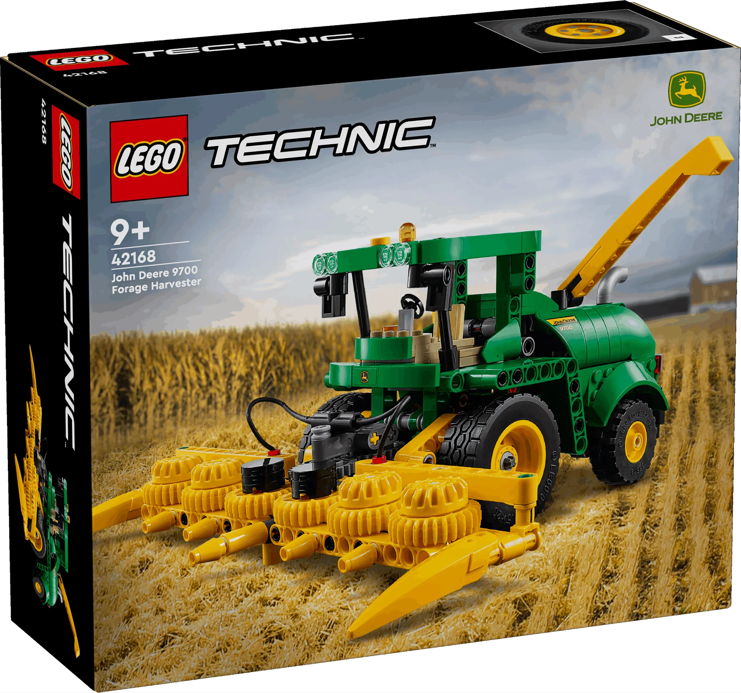 Curious Minds Toys & Games > Toys > Construction Toys > Interlocking Blocks > LEGO > LEGO Technic Lego Technic 42168 John Deere 9700 Forage Harvester for Ages 9 and Up