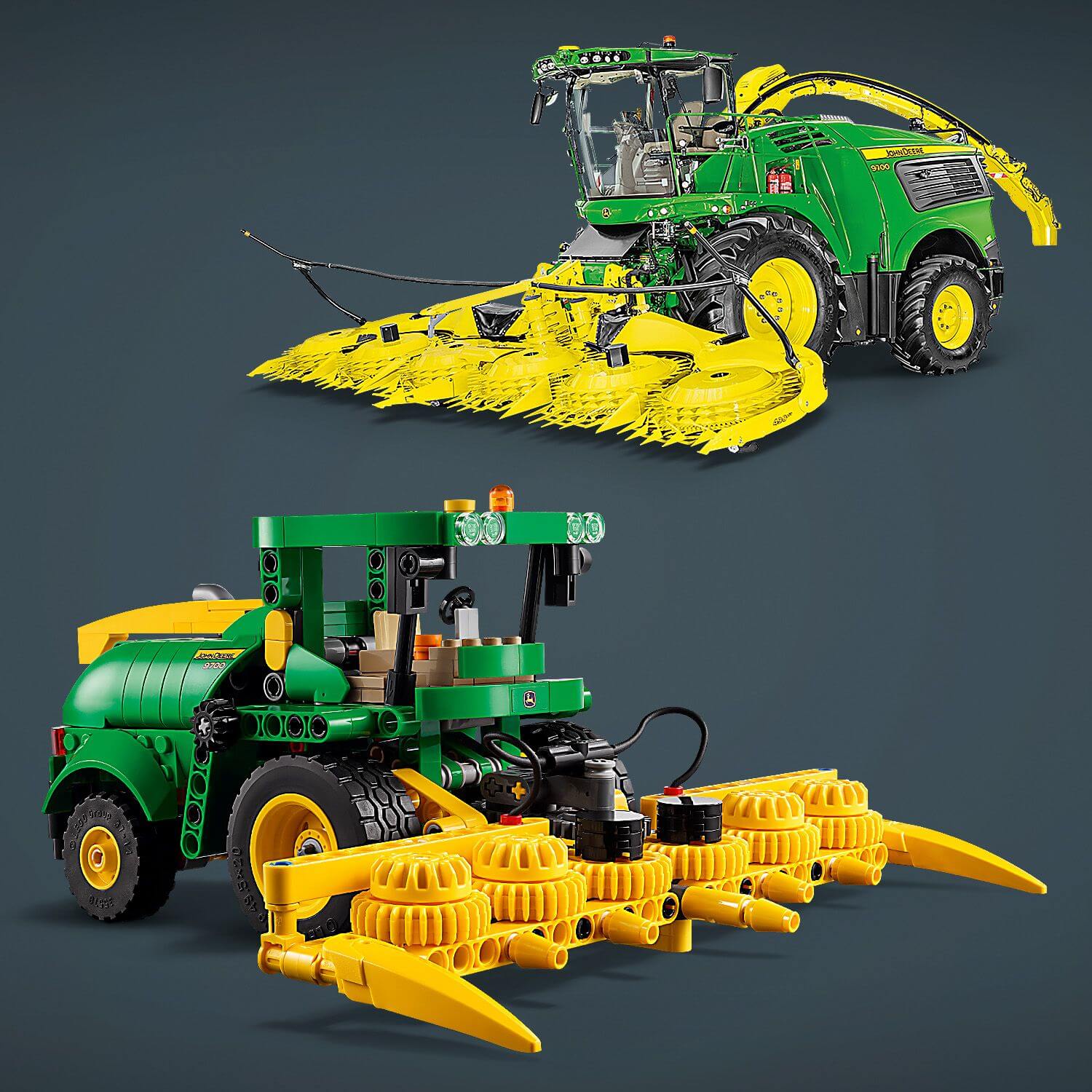 Curious Minds Toys & Games > Toys > Construction Toys > Interlocking Blocks > LEGO > LEGO Technic Lego Technic 42168 John Deere 9700 Forage Harvester for Ages 9 and Up