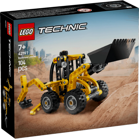 Curious Minds Toys & Games > Toys > Construction Toys > Interlocking Blocks > LEGO > LEGO Technic Lego Technic 42197 Backhoe Loader Buildable Playset for Ages 7 and Up