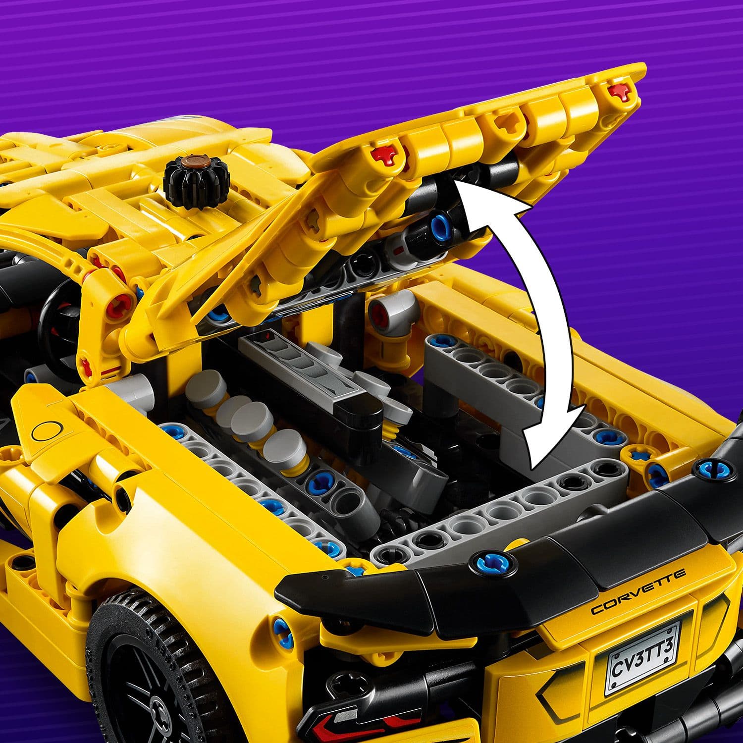Curious Minds Toys & Games > Toys > Construction Toys > Interlocking Blocks > LEGO > LEGO Technic Lego Technic 42205 Chevrolet Corvette Stingray Playset for Ages 9 & Up