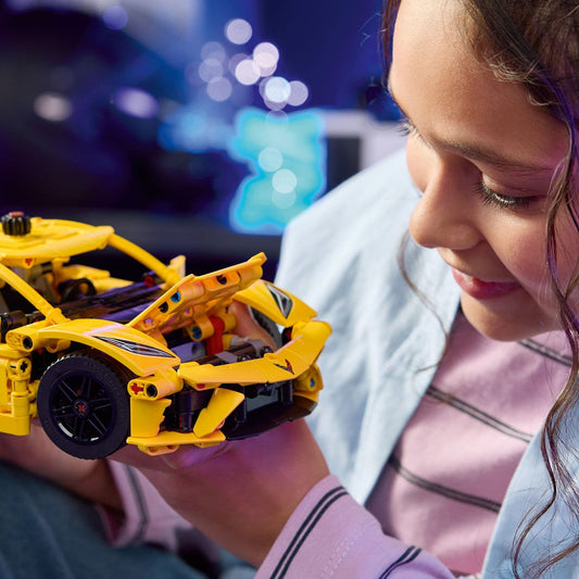 Curious Minds Toys & Games > Toys > Construction Toys > Interlocking Blocks > LEGO > LEGO Technic Lego Technic 42205 Chevrolet Corvette Stingray Playset for Ages 9 & Up