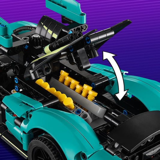 Curious Minds Toys & Games > Toys > Construction Toys > Interlocking Blocks > LEGO > LEGO Technic Lego Technic 42208 Aston Martin Valkyrie Building Set for Ages 9 & Up