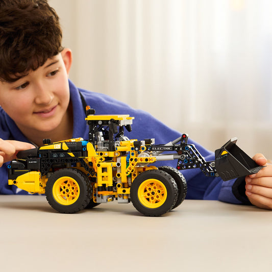 Curious Minds Toys & Games > Toys > Construction Toys > Interlocking Blocks > LEGO > LEGO Technic Lego Technic 42209 Volvo L120 Electric Wheel Loader for Ages 9 and Up
