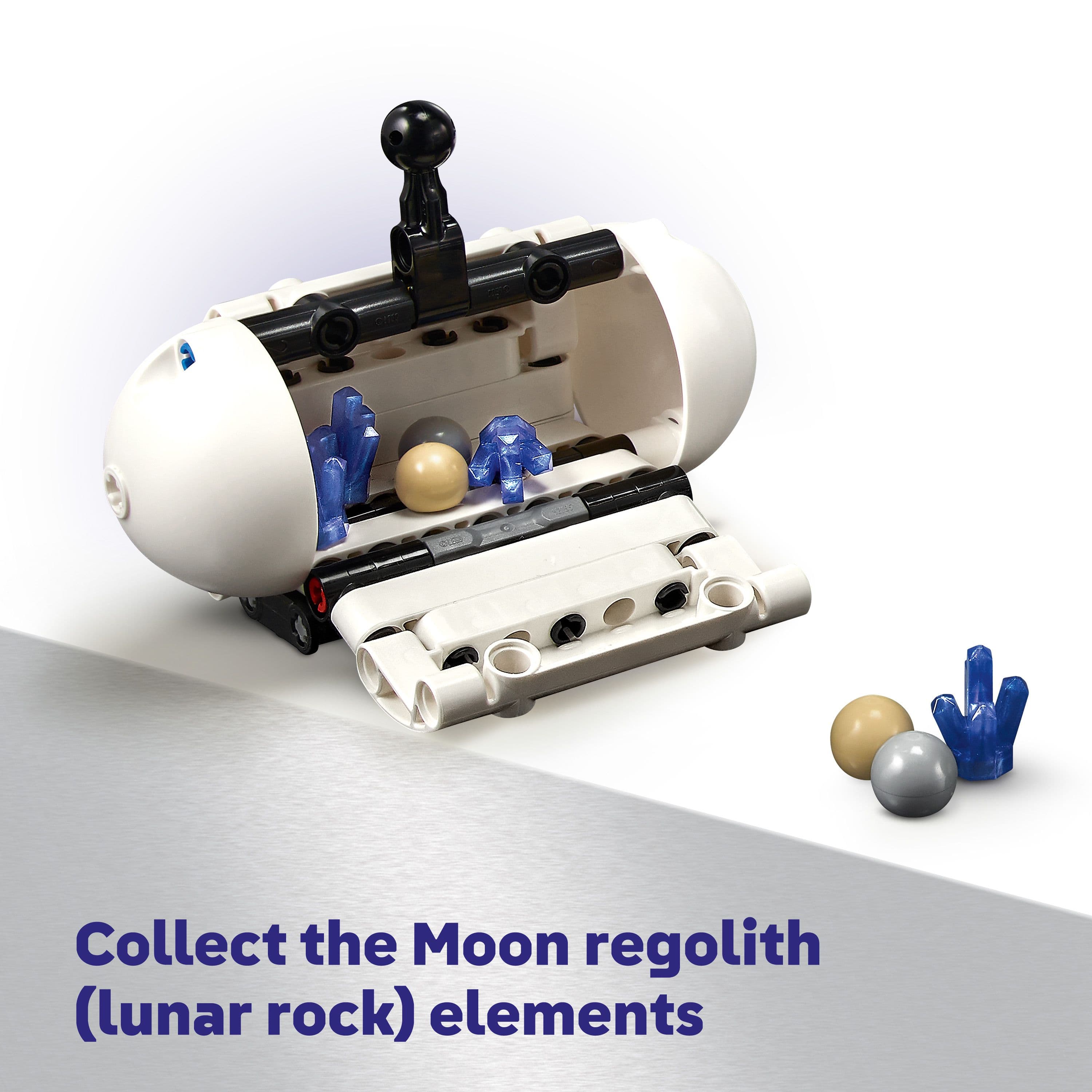 Curious Minds Toys & Games > Toys > Construction Toys > Interlocking Blocks > LEGO > LEGO Technic Lego Technic 42211 Lunar Outpost Moon Rover Space Vehicle for Ages 10+