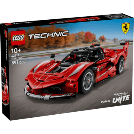 Curious Minds Toys & Games > Toys > Construction Toys > Interlocking Blocks > LEGO > LEGO Technic Lego Technic 42212 Ferrari FXX K Buildable Car Playset for Age 10 & Up