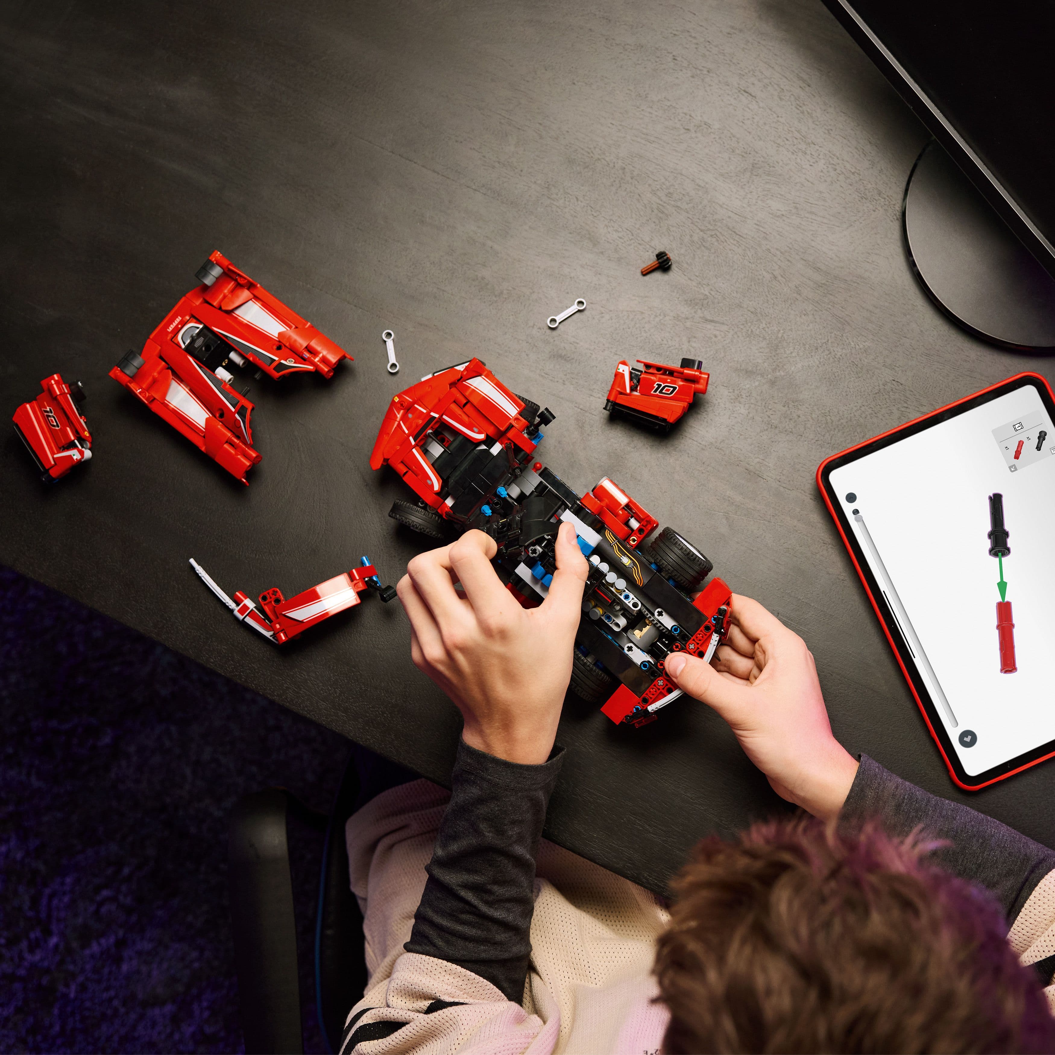 Curious Minds Toys & Games > Toys > Construction Toys > Interlocking Blocks > LEGO > LEGO Technic Lego Technic 42212 Ferrari FXX K Buildable Car Playset for Age 10 & Up