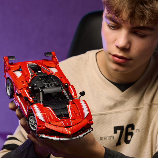 Curious Minds Toys & Games > Toys > Construction Toys > Interlocking Blocks > LEGO > LEGO Technic Lego Technic 42212 Ferrari FXX K Buildable Car Playset for Age 10 & Up