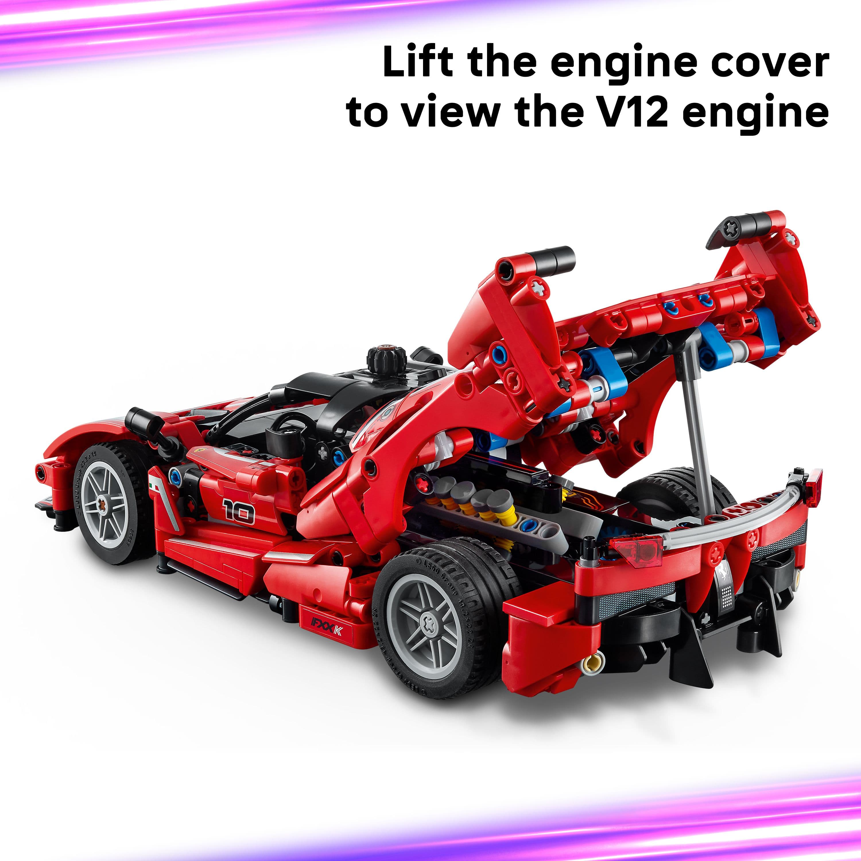 Curious Minds Toys & Games > Toys > Construction Toys > Interlocking Blocks > LEGO > LEGO Technic Lego Technic 42212 Ferrari FXX K Buildable Car Playset for Age 10 & Up