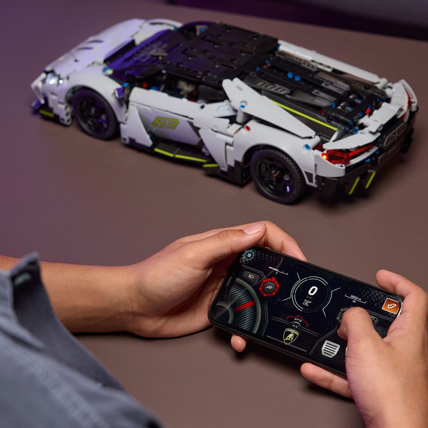 Curious Minds Toys & Games > Toys > Construction Toys > Interlocking Blocks > LEGO > LEGO Technic Lego Technic 42214 Lamborghini Revuelto Super Sports Car for Ages 10+