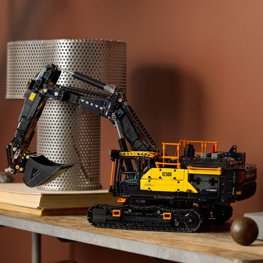 Curious Minds Toys & Games > Toys > Construction Toys > Interlocking Blocks > LEGO > LEGO Technic Lego Technic 42215 Volvo EC500 Hybrid Excavator for Adults Ages 18+