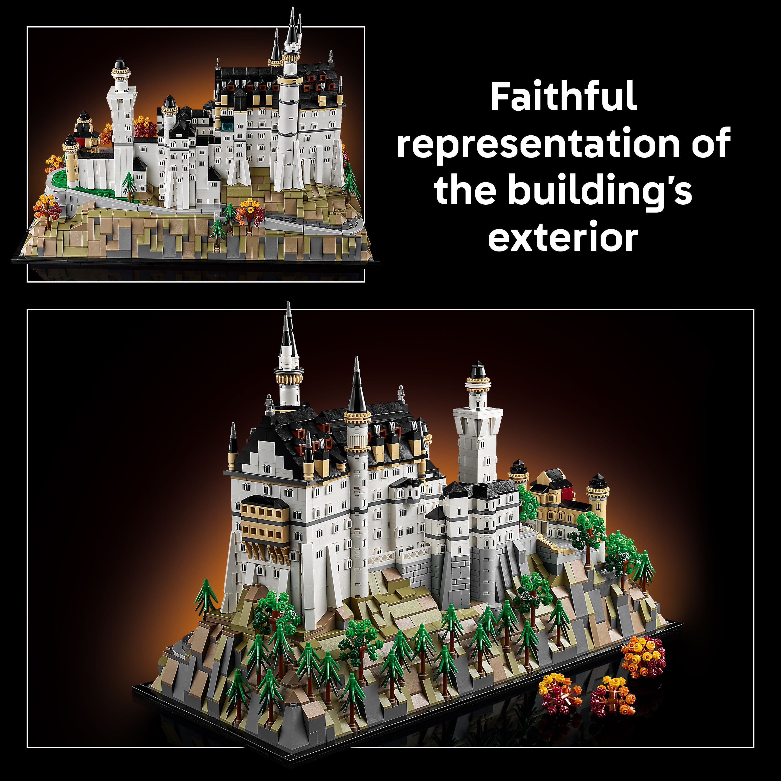Curious Minds Toys & Games > Toys > Construction Toys > Interlocking Blocks > LEGO > Other LEGO Sets Lego Architecture 21063 Neuschwanstein Castle Set for Adults Ages 18+