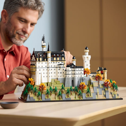 Curious Minds Toys & Games > Toys > Construction Toys > Interlocking Blocks > LEGO > Other LEGO Sets Lego Architecture 21063 Neuschwanstein Castle Set for Adults Ages 18+