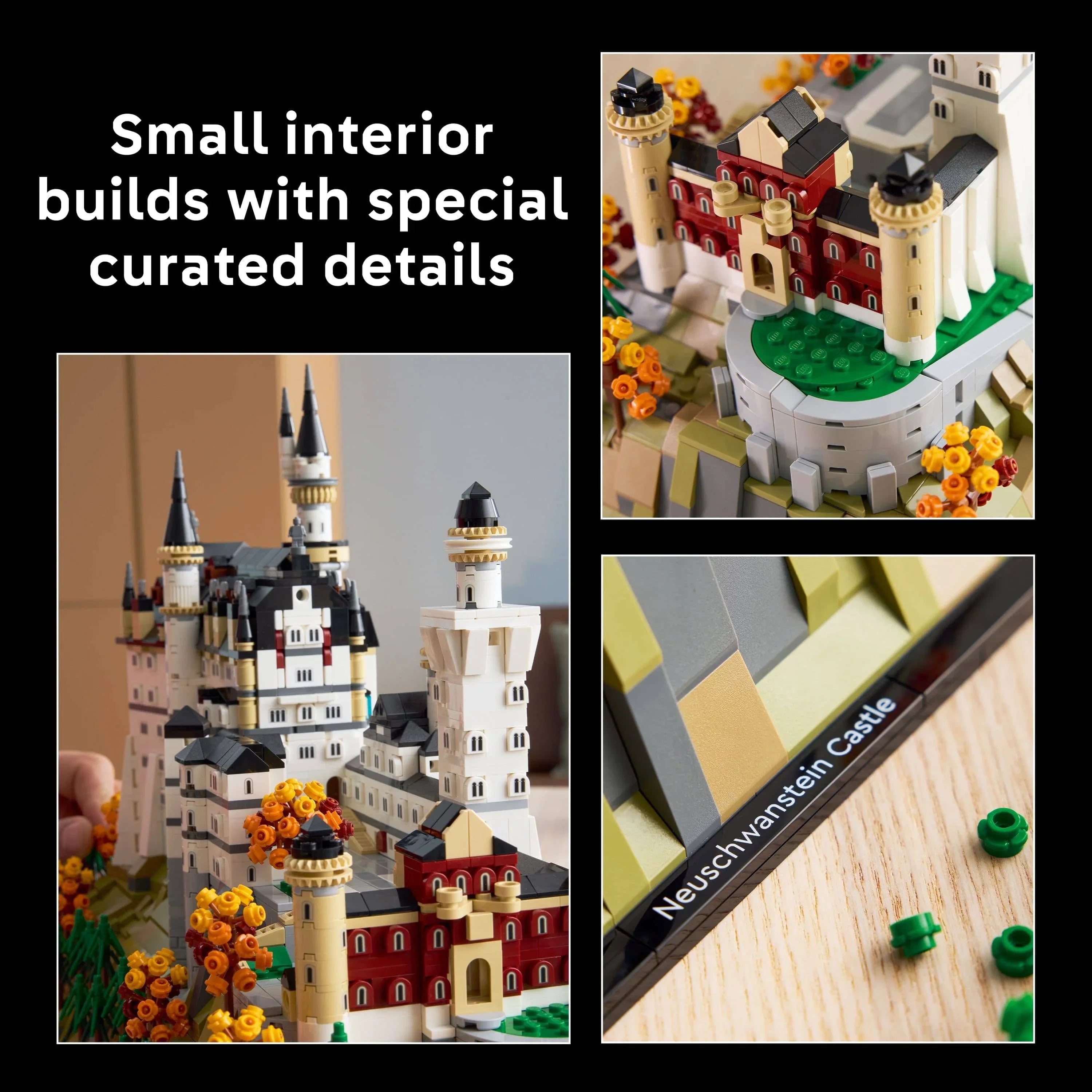Curious Minds Toys & Games > Toys > Construction Toys > Interlocking Blocks > LEGO > Other LEGO Sets Lego Architecture 21063 Neuschwanstein Castle Set for Adults Ages 18+