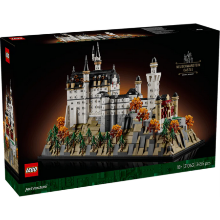 Curious Minds Toys & Games > Toys > Construction Toys > Interlocking Blocks > LEGO > Other LEGO Sets Lego Architecture 21063 Neuschwanstein Castle Set for Adults Ages 18+