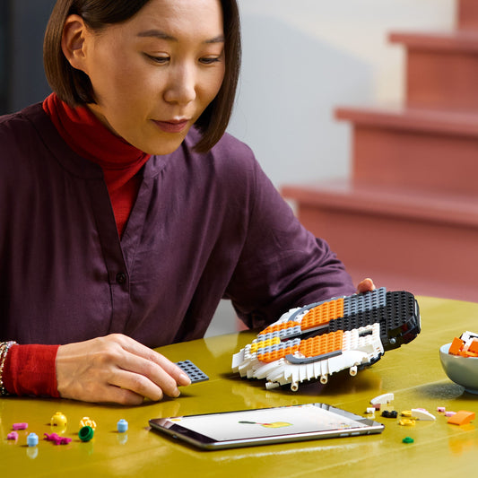 Curious Minds Toys & Games > Toys > Construction Toys > Interlocking Blocks > LEGO > Other LEGO Sets Lego Art 31217 The Fauna Collection - Tiger 3D Wall Art for Ages 18+