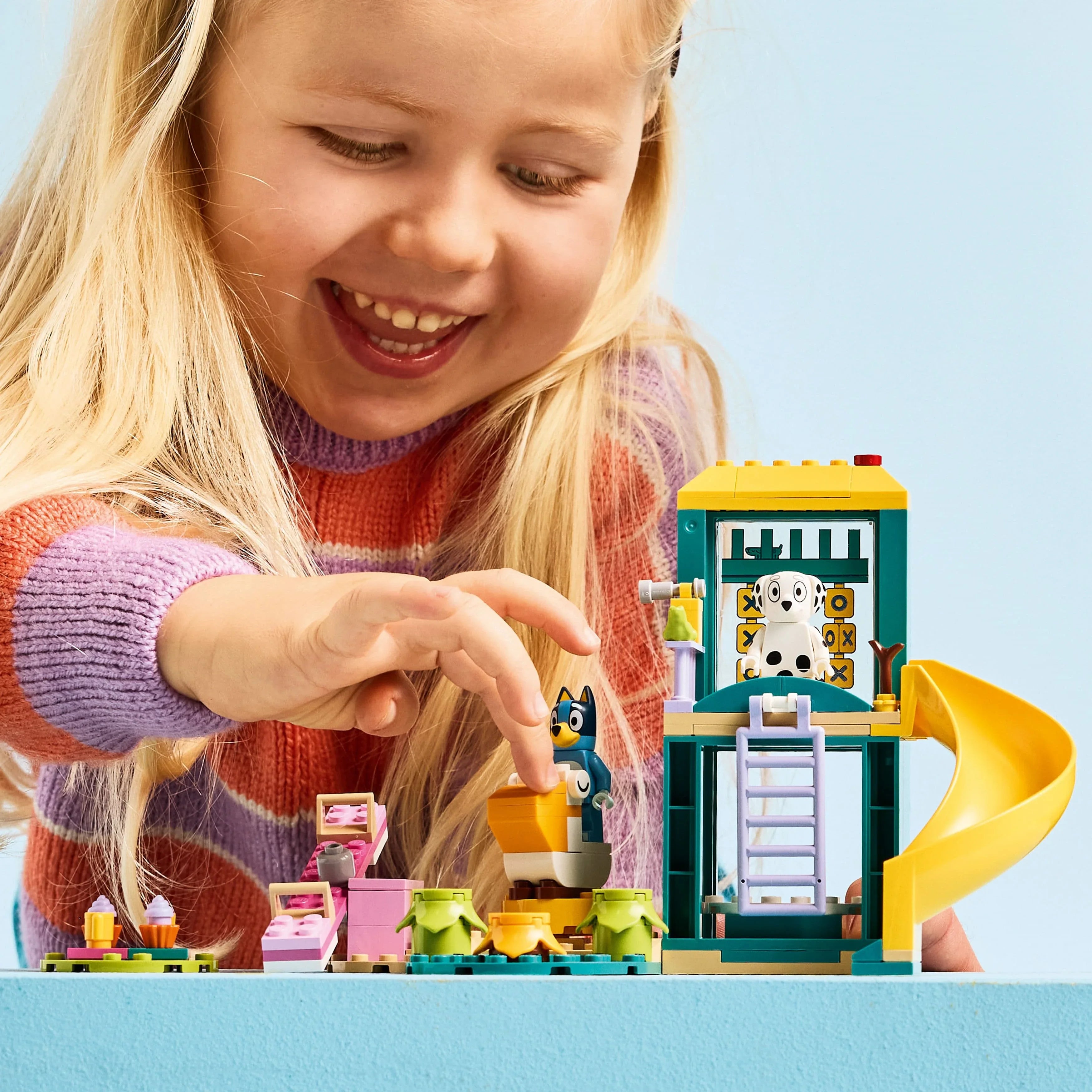 Curious Minds Toys & Games > Toys > Construction Toys > Interlocking Blocks > LEGO > Other LEGO Sets Lego Bluey 11201 Playground Fun with Bluey and Chloe for Ages 4 and Up