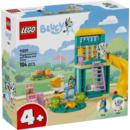 Curious Minds Toys & Games > Toys > Construction Toys > Interlocking Blocks > LEGO > Other LEGO Sets Lego Bluey 11201 Playground Fun with Bluey and Chloe for Ages 4 and Up