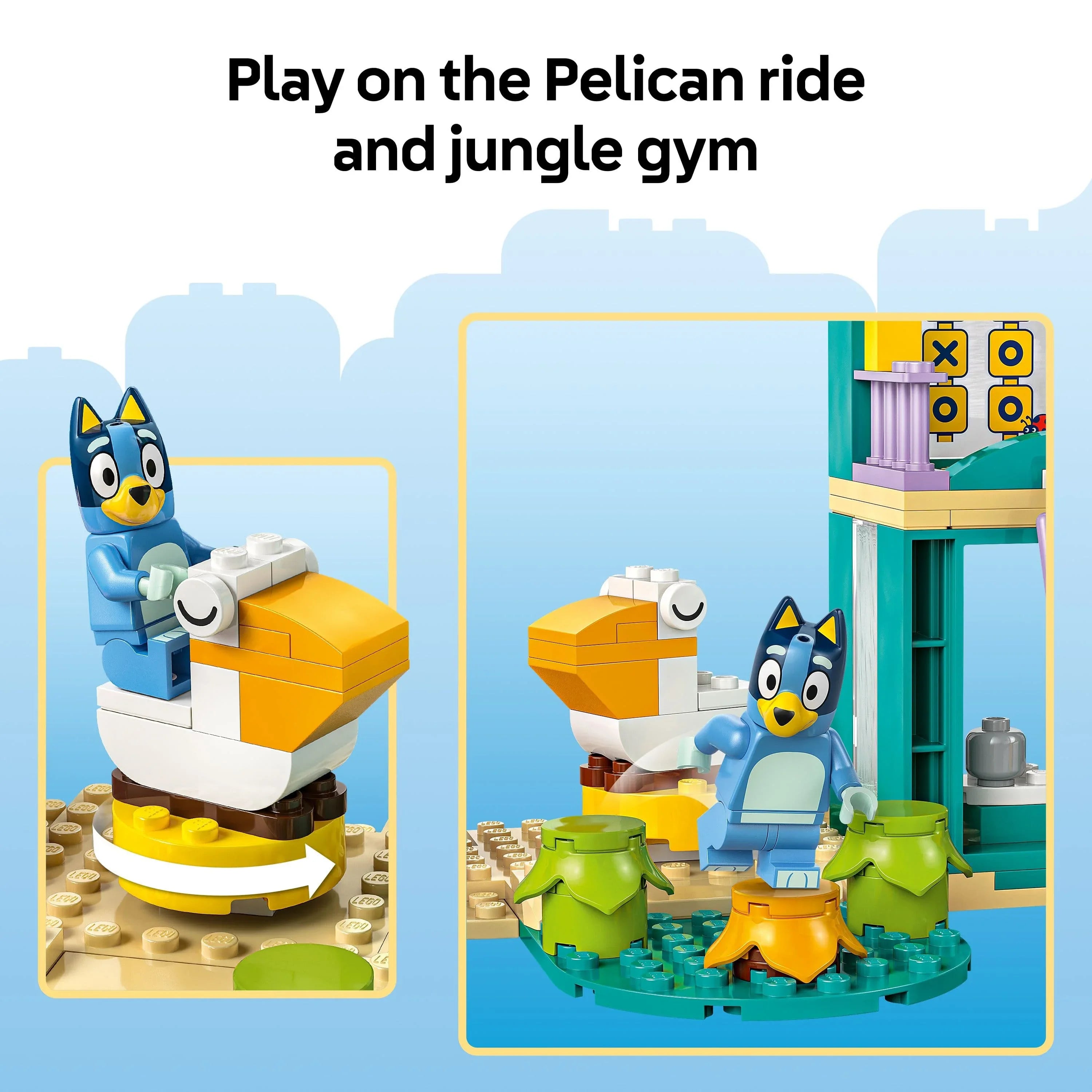 Curious Minds Toys & Games > Toys > Construction Toys > Interlocking Blocks > LEGO > Other LEGO Sets Lego Bluey 11201 Playground Fun with Bluey and Chloe for Ages 4 and Up