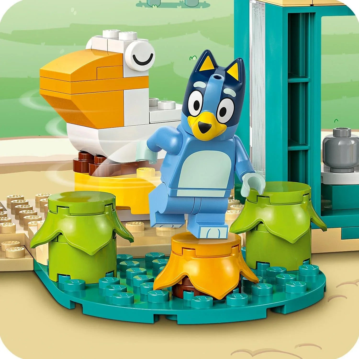 Curious Minds Toys & Games > Toys > Construction Toys > Interlocking Blocks > LEGO > Other LEGO Sets Lego Bluey 11201 Playground Fun with Bluey and Chloe for Ages 4 and Up