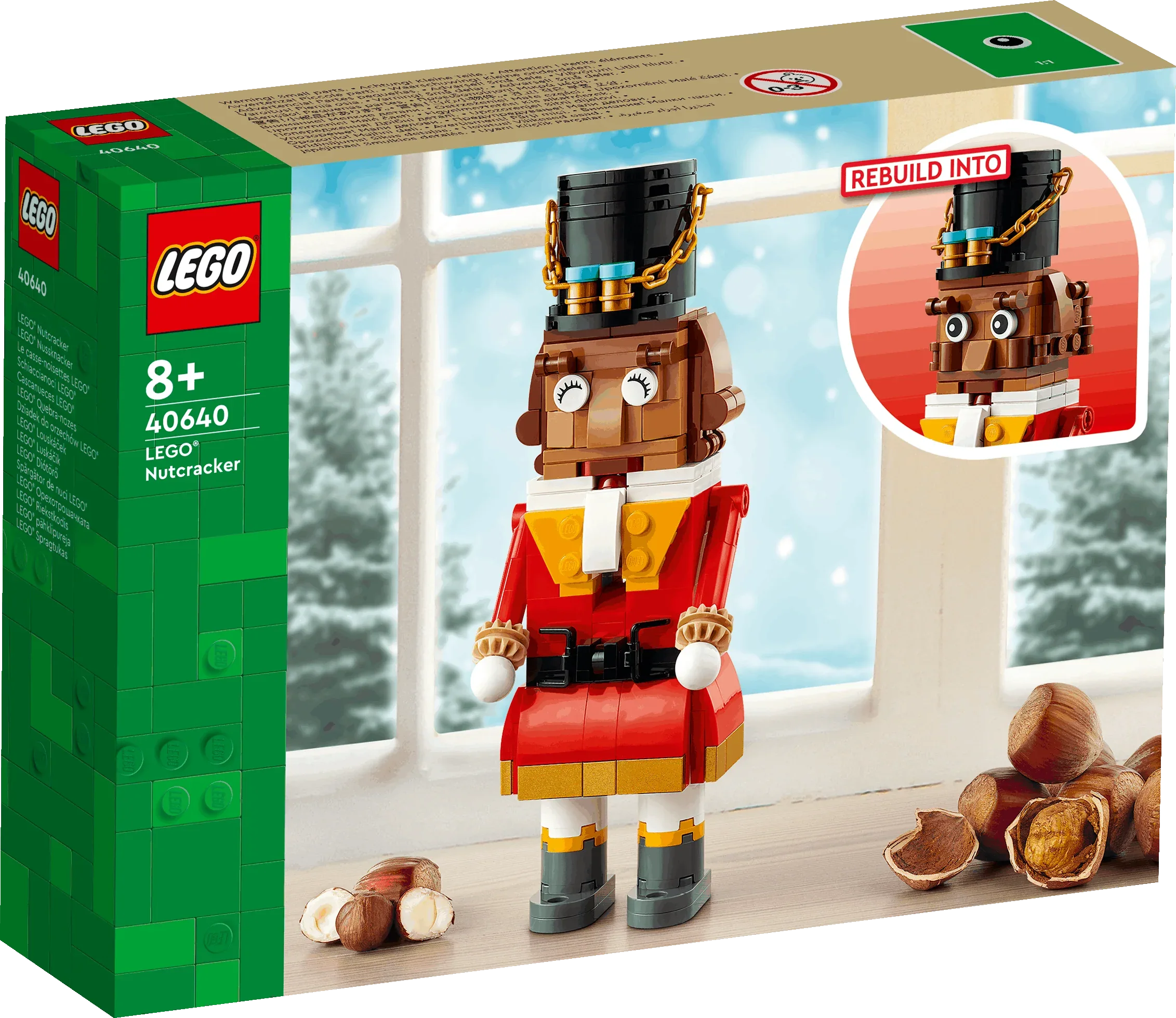 Curious Minds Toys & Games > Toys > Construction Toys > Interlocking Blocks > LEGO > Other LEGO Sets Lego Christmas 40640 Nutcracker Seasonal Playset Gift for Age 8 and Up