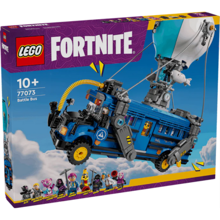 Curious Minds Toys & Games > Toys > Construction Toys > Interlocking Blocks > LEGO > Other LEGO Sets Lego Fortnite 77073 Battle Bus Video Game Playset for Ages 10 and Up