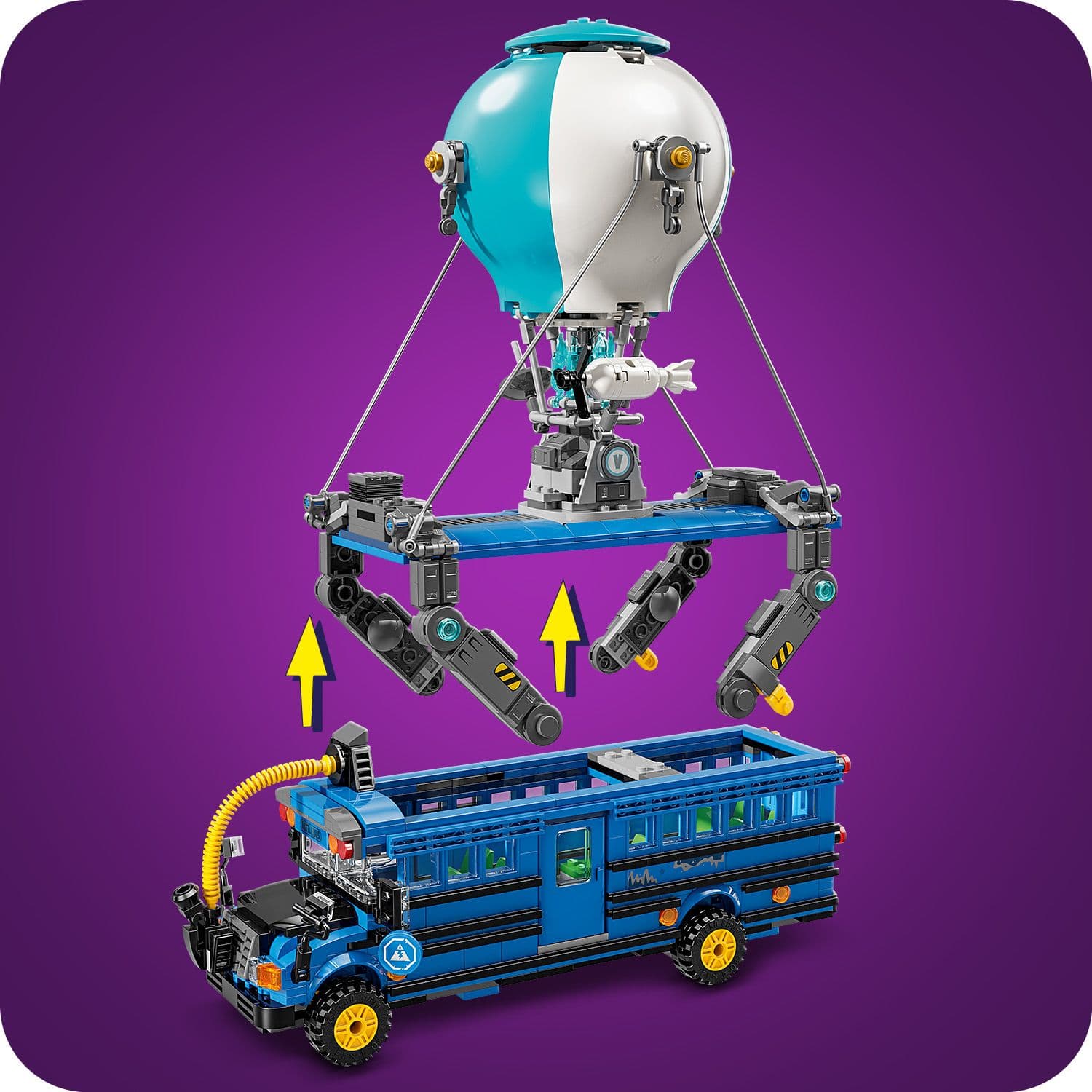 Curious Minds Toys & Games > Toys > Construction Toys > Interlocking Blocks > LEGO > Other LEGO Sets Lego Fortnite 77073 Battle Bus Video Game Playset for Ages 10 and Up