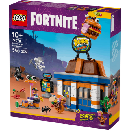 Curious Minds Toys & Games > Toys > Construction Toys > Interlocking Blocks > LEGO > Other LEGO Sets Lego Fortnite 77076 Durrr Burger Restaurant Playset for Ages 10 and Up