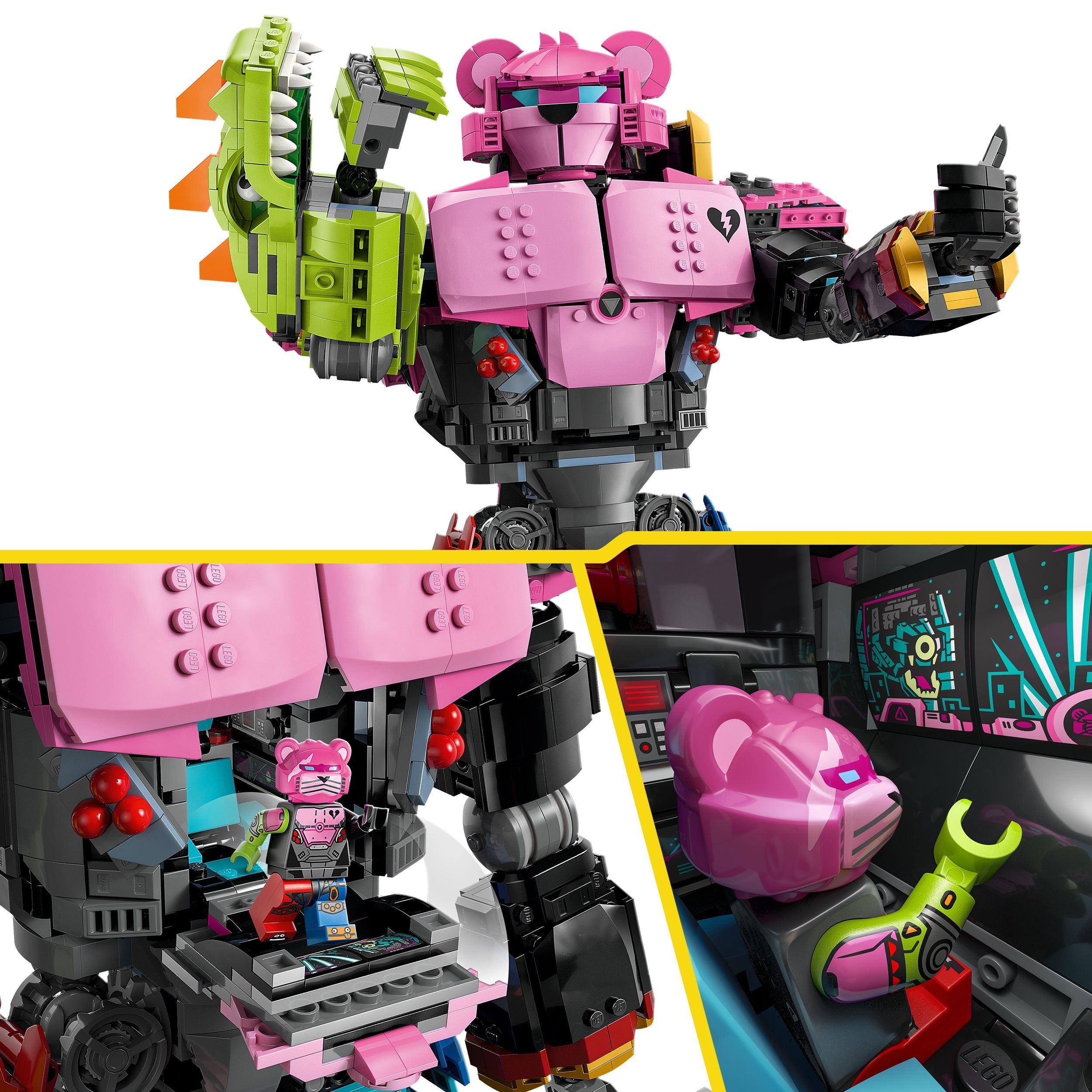 Curious Minds Toys & Games > Toys > Construction Toys > Interlocking Blocks > LEGO > Other LEGO Sets Lego Fortnite 77078 Mecha Team Leader Collectable for Adults Ages 18+