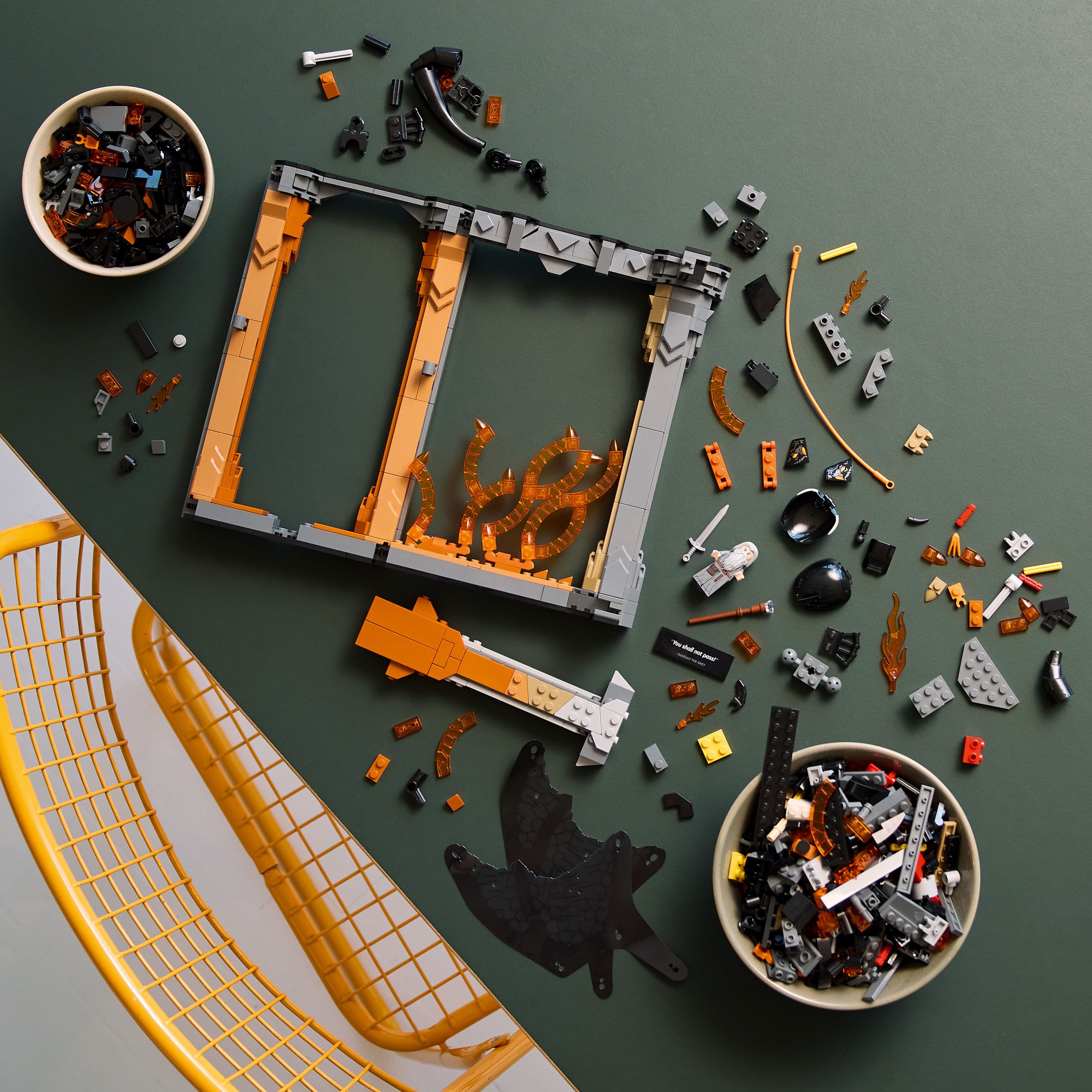Curious Minds Toys & Games > Toys > Construction Toys > Interlocking Blocks > LEGO > Other LEGO Sets Lego Icons 10367 The Lord of the Rings: Balrog Book Nook for Ages 18+