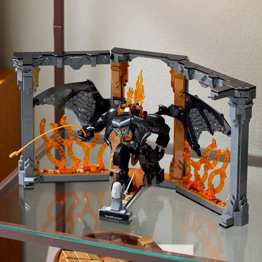 Curious Minds Toys & Games > Toys > Construction Toys > Interlocking Blocks > LEGO > Other LEGO Sets Lego Icons 10367 The Lord of the Rings: Balrog Book Nook for Ages 18+