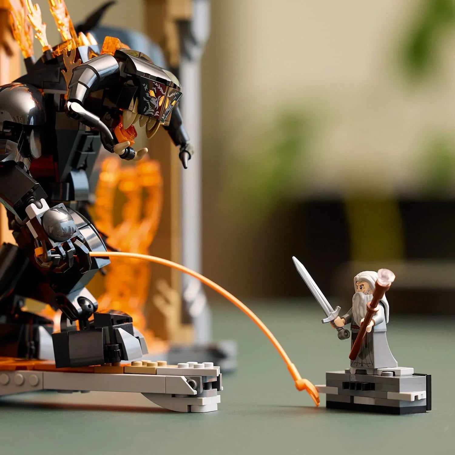 Curious Minds Toys & Games > Toys > Construction Toys > Interlocking Blocks > LEGO > Other LEGO Sets Lego Icons 10367 The Lord of the Rings: Balrog Book Nook for Ages 18+