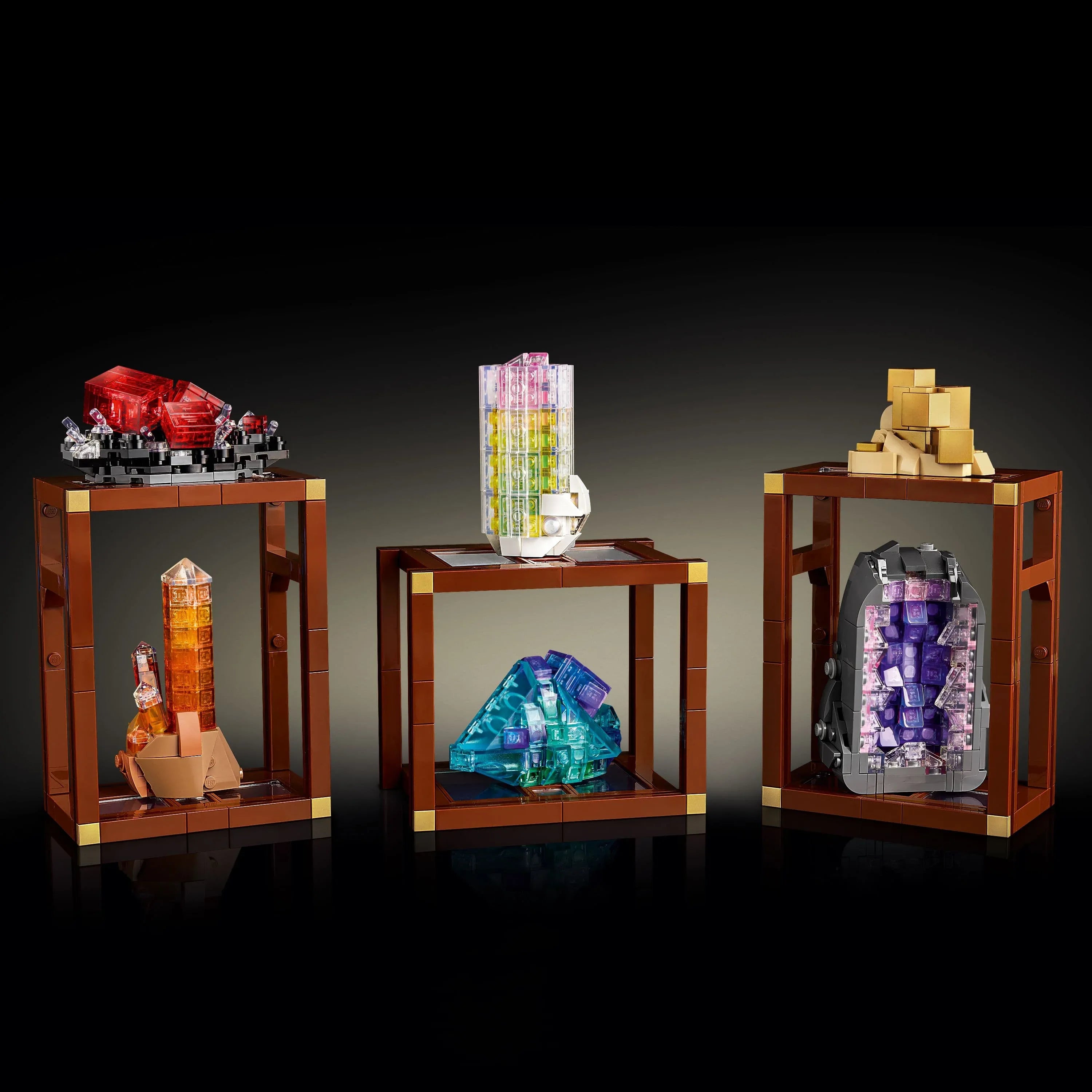 Curious Minds Toys & Games > Toys > Construction Toys > Interlocking Blocks > LEGO > Other LEGO Sets Lego Ideas 21362 Mineral Collection Set for Adults Aged 18 and Up