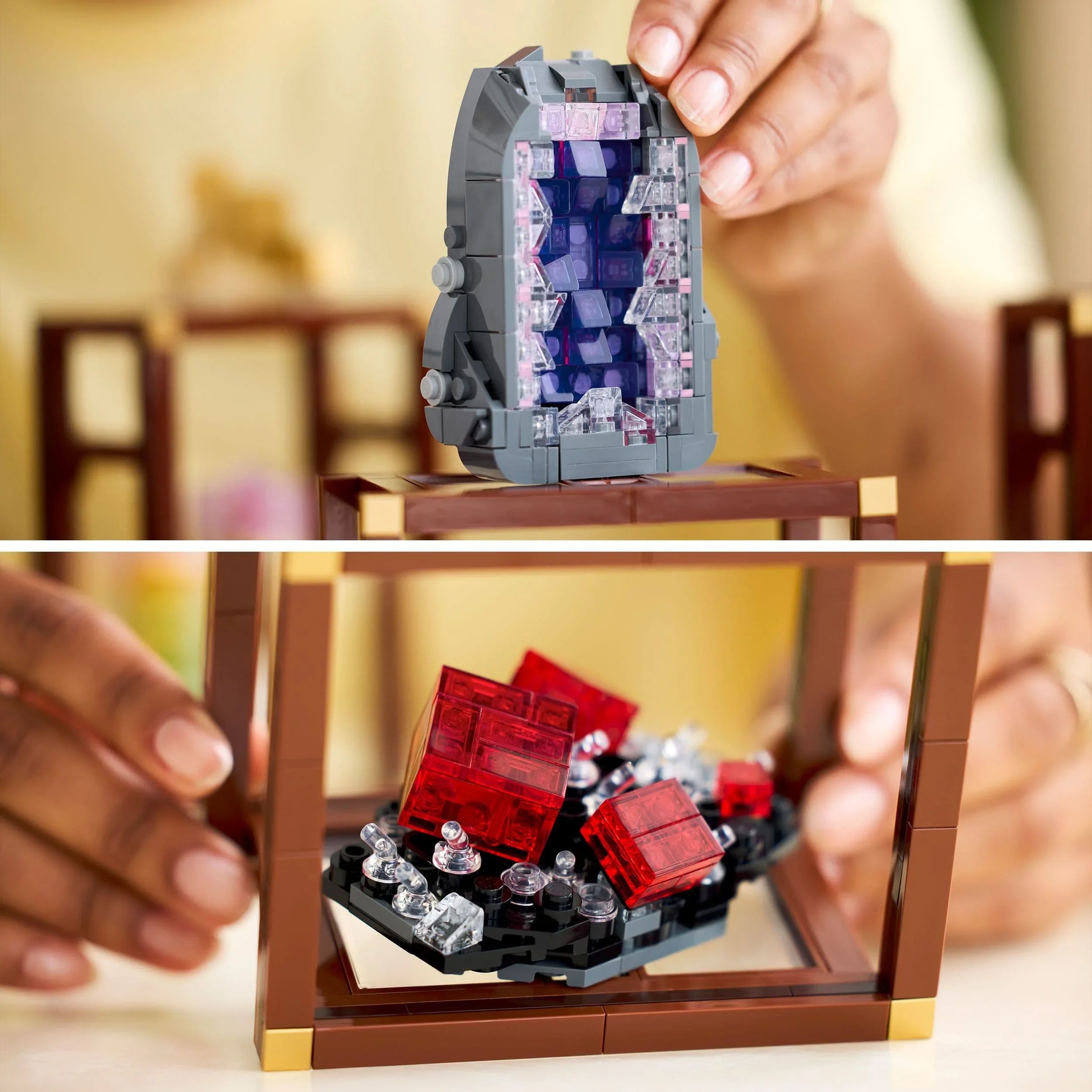 Curious Minds Toys & Games > Toys > Construction Toys > Interlocking Blocks > LEGO > Other LEGO Sets Lego Ideas 21362 Mineral Collection Set for Adults Aged 18 and Up