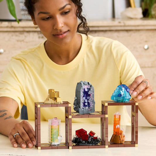 Curious Minds Toys & Games > Toys > Construction Toys > Interlocking Blocks > LEGO > Other LEGO Sets Lego Ideas 21362 Mineral Collection Set for Adults Aged 18 and Up