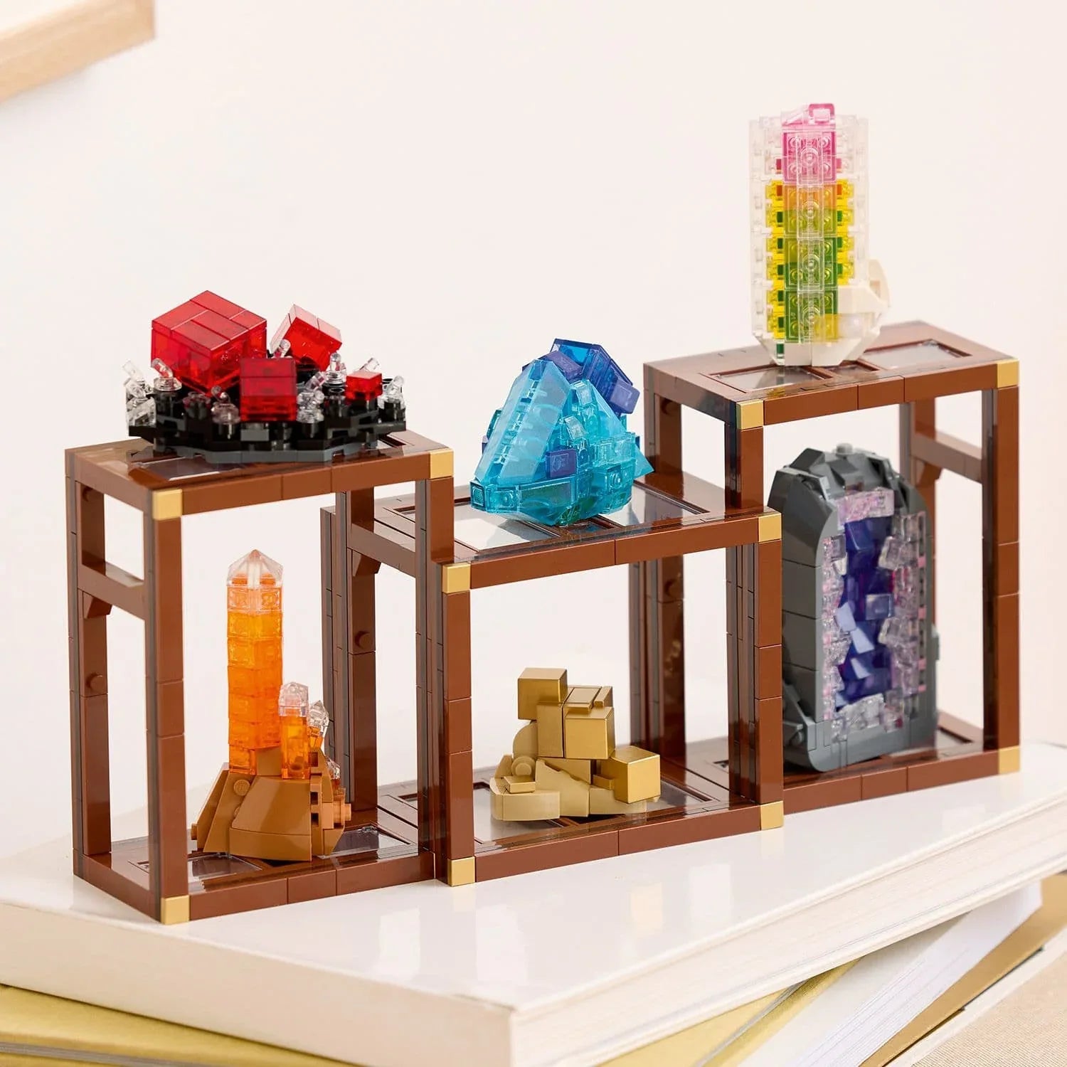 Curious Minds Toys & Games > Toys > Construction Toys > Interlocking Blocks > LEGO > Other LEGO Sets Lego Ideas 21362 Mineral Collection Set for Adults Aged 18 and Up
