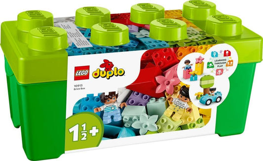 Toys & Games > Toys > Construction Toys > Interlocking Blocks > LEGO > LEGO Duplo Lego Duplo 10913 Brick Box Playset for Toddlers Ages 18 Months and Up 5702016617740